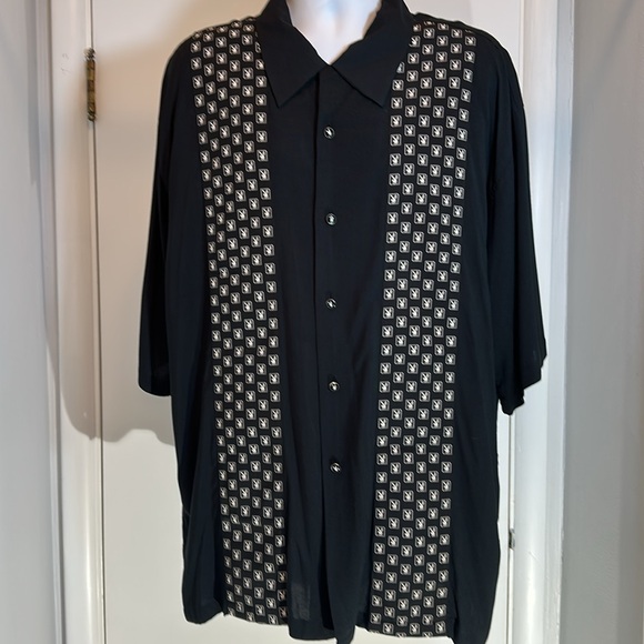 NWT Playboy Short Sleeve Shirt 3XL - Picture 4 of 14